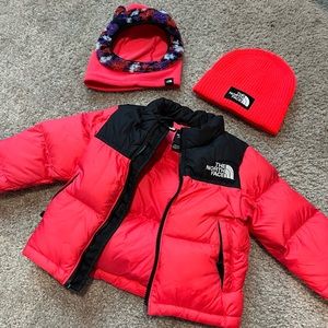Hot Pink North Face 3T